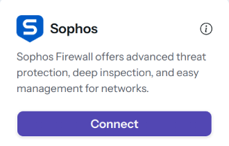 Sophos Integration Card